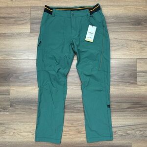 NEW Rab Venant Pants in Green Dusk Size Large
